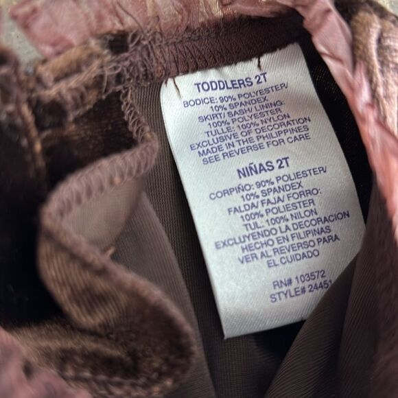 Blueberri Boulevard | Toddler Girls Formal Velvet Tulle Dress - Picture 6 of 12